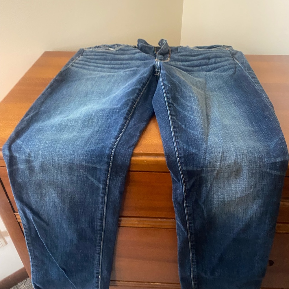American Eagle Outfitters Dark Blue Straight Jeans